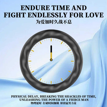 Comfort Fit Delay Ring, Soft Silicone with Ultra-Smooth Texture 风火轮 延时锁精环