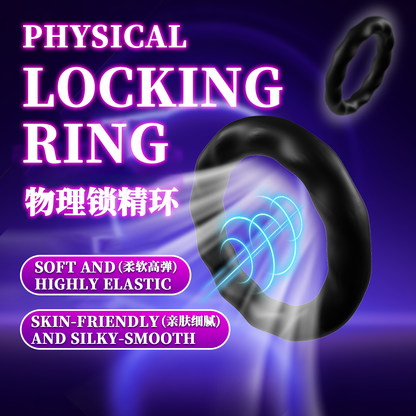 Comfort Fit Delay Ring, Soft Silicone with Ultra-Smooth Texture 风火轮 延时锁精环
