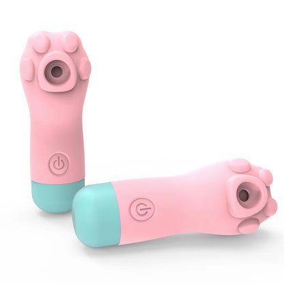 Cat Paw Sucking Vibrator Nipple Clit Suck Clitoris Stimulator G Spot 7 Speeds Sucked Vibrator For Adult Female Sex Toys