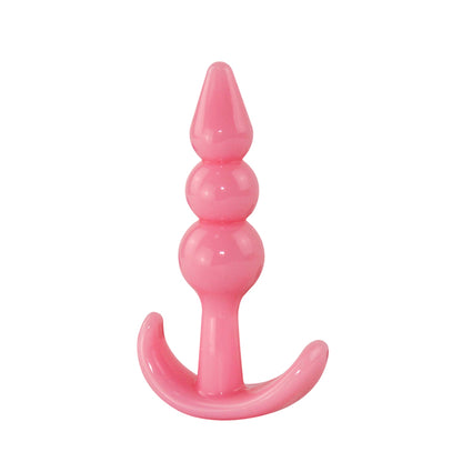 Silicone Anal Plug Trainer Waterproof Silicone Butt Plugs Soft Silicone Plugs Toys Beginners Starter For Women Men