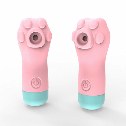Cat Paw Sucking Vibrator Nipple Clit Suck Clitoris Stimulator G Spot 7 Speeds Sucked Vibrator For Adult Female Sex Toys
