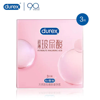 Durex Hyaluronic Acid Ultra-Thin Condoms (3-Pack) 杜蕾斯润薄玻尿酸避孕套*3只装