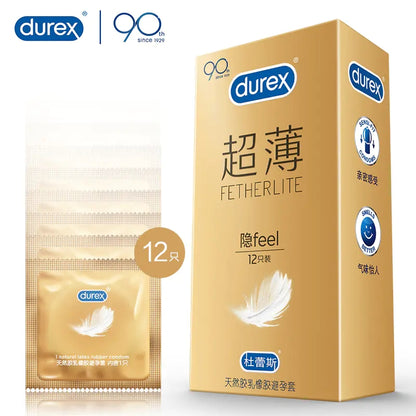 Durex Ultra Thin Condoms (12-Pack) 杜蕾斯超薄装避孕套*12只装