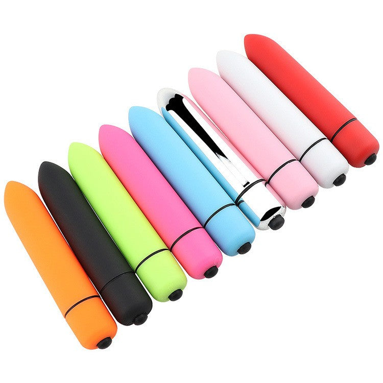 Mini bullet vibrator, fingertip size, 10 vibration modes, female sex toy, waterproof silicone material, vaginal vibrator, G-spot sex massager.