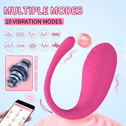 Wireless Bluetooth G Spot Dildo Vibrator for Women APP Remote Control Wear Vibrating Egg Clit Female Panties Sex Toys for Adults