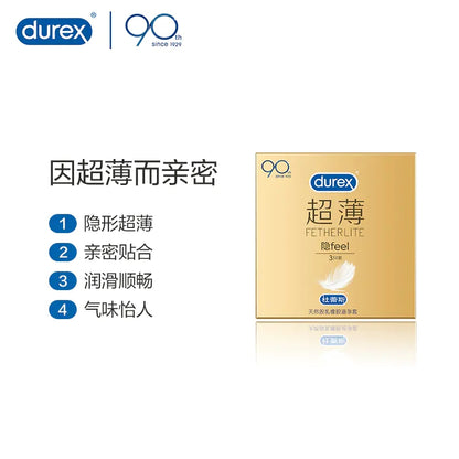 Durex Ultra Thin Condoms (3-Pack)杜蕾斯超薄避孕套（3只装）
