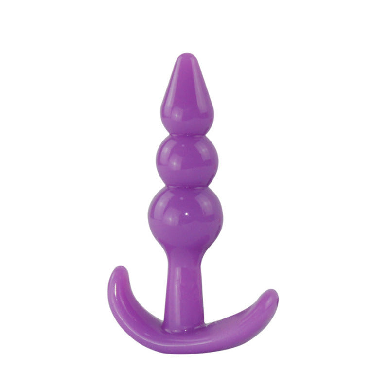 Silicone Anal Plug Trainer Waterproof Silicone Butt Plugs Soft Silicone Plugs Toys Beginners Starter For Women Men
