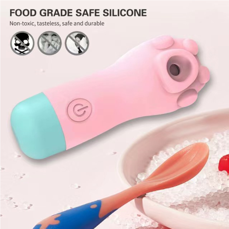 Cat Paw Sucking Vibrator Nipple Clit Suck Clitoris Stimulator G Spot 7 Speeds Sucked Vibrator For Adult Female Sex Toys