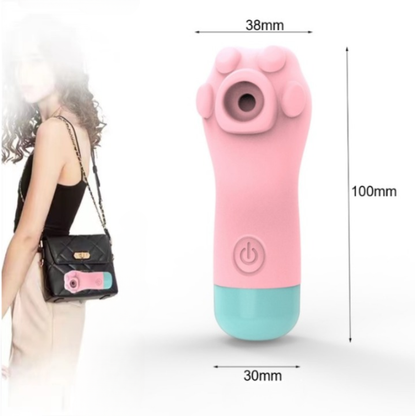 Cat Paw Sucking Vibrator Nipple Clit Suck Clitoris Stimulator G Spot 7 Speeds Sucked Vibrator For Adult Female Sex Toys