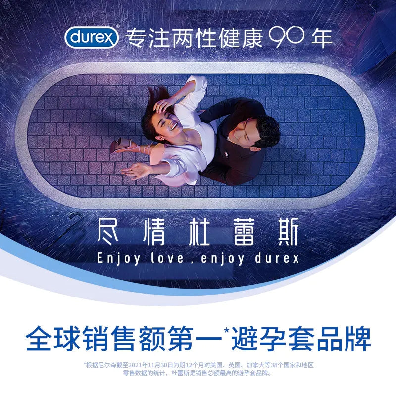 Durex Hyaluronic Acid Ultra-Thin Condoms (3-Pack) 杜蕾斯润薄玻尿酸避孕套*3只装