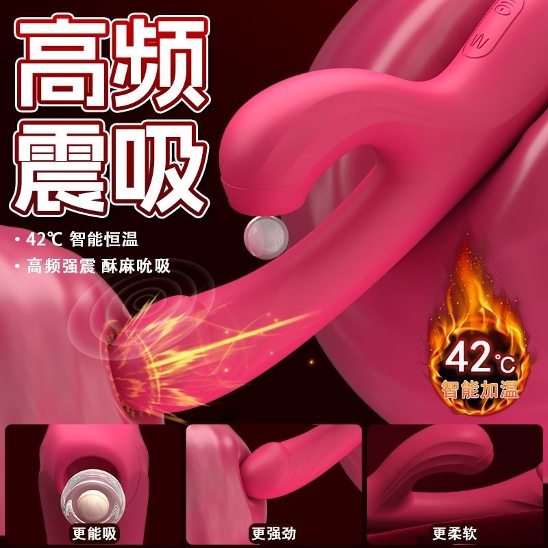 10 Speed Vibration |Sucking  Vibrator  |G-Spot Vibrator | Sex Toys for Woman | Silicone Clitoral Stimulation Mastorbator Sex Toy for Female Vibrator
