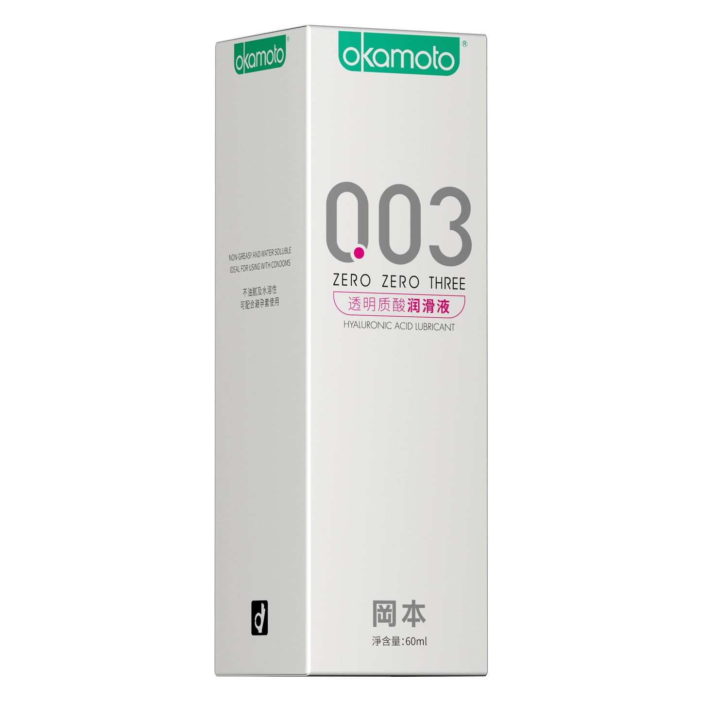 Okamoto | Female Friendly Hyaluronic Acid Water-Based Lubricant