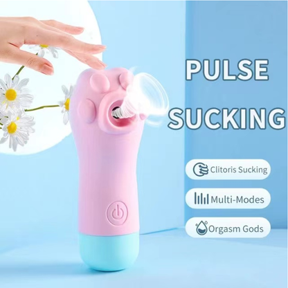 Cat Paw Sucking Vibrator Nipple Clit Suck Clitoris Stimulator G Spot 7 Speeds Sucked Vibrator For Adult Female Sex Toys