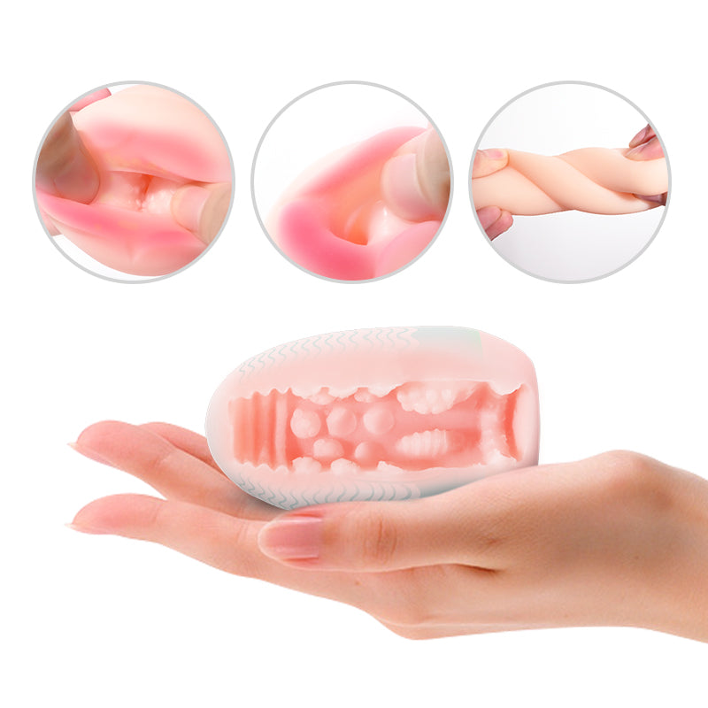 Standard Renewal Masturbator, Pocket Size Adult Sex Toy, Standard Sensation, Super Stretch to Fit All Sizes, Easy to Use, Fun and Disposable,