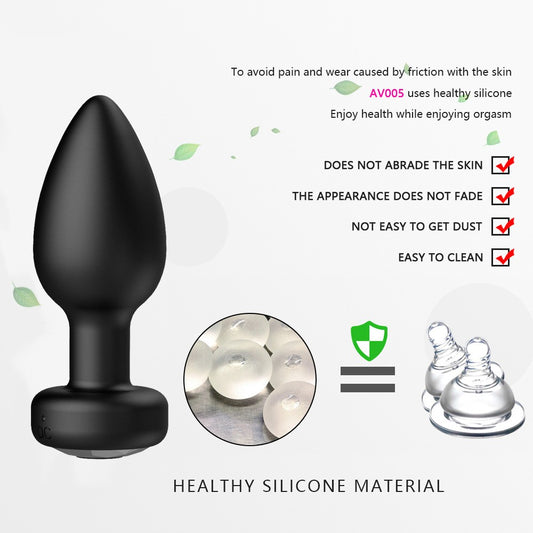 ANAL/BUTT PLUG ,Body-safe TPR